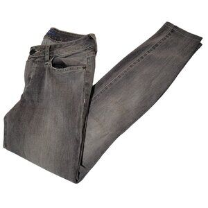 Jacob Davis Jeans Womens Size 26 Skinny Mid Rise Gray Denim Pants